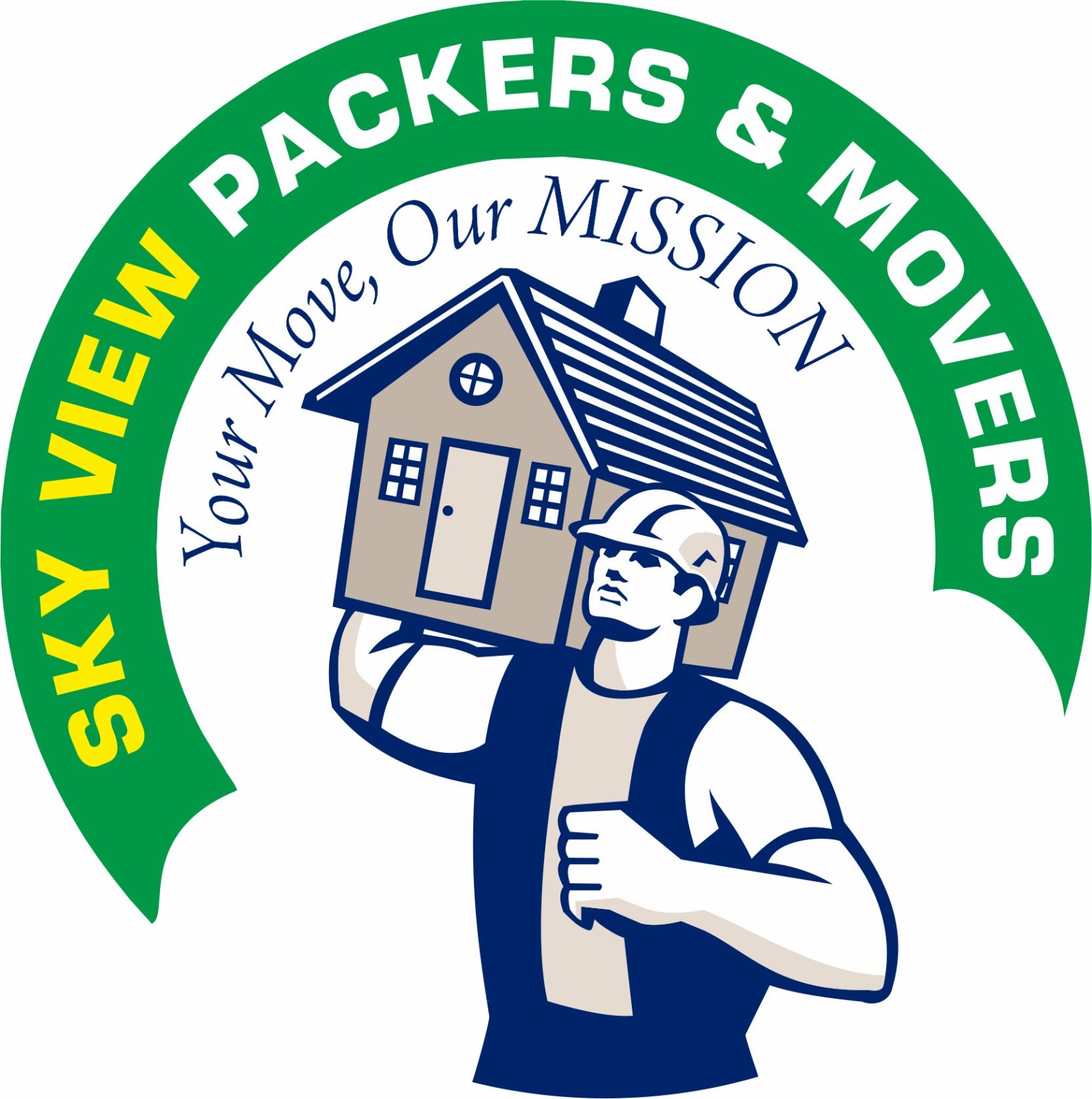 Sky View Packers And Movers Logo